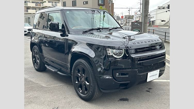 2024 認定中古車 Land Rover Defender 90 サントリーニブラック D300 AWD（AT） X-DYNAMIC HSE