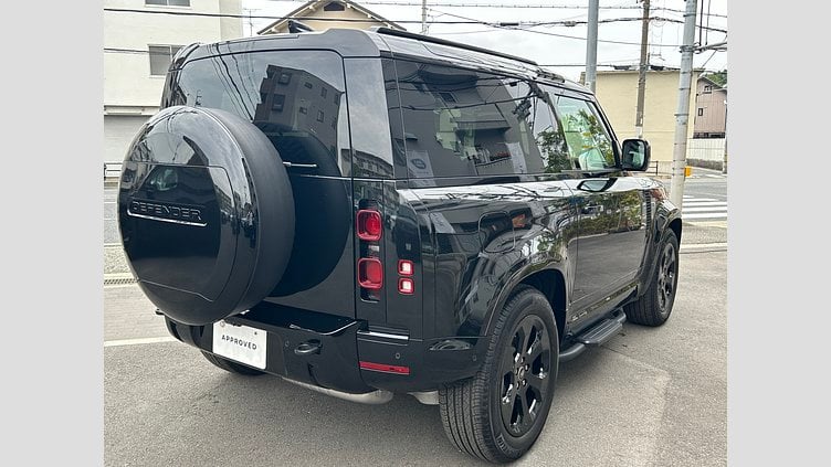 2024 認定中古車 Land Rover Defender 90 サントリーニブラック D300 AWD（AT） X-DYNAMIC HSE