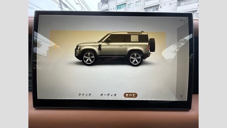 2024 認定中古車 Land Rover Defender 90 サントリーニブラック D300 AWD（AT） X-DYNAMIC HSE