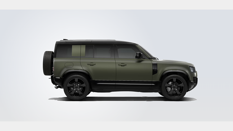 2025 SKLADOVÉ VOZIDLÁ Land Rover Defender 110 Faroe Green 5.0L V8 425PS P425 V8 X-Dynamic HSE AWD Auto
