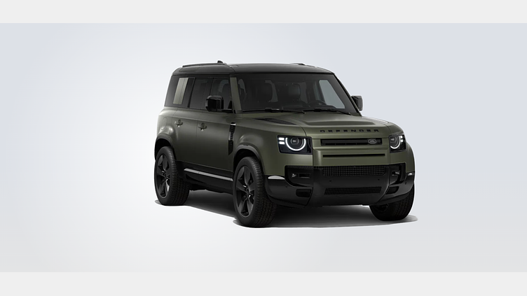 2025 SKLADOVÉ VOZIDLÁ Land Rover Defender 110 Faroe Green 5.0L V8 425PS P425 V8 X-Dynamic HSE AWD Auto