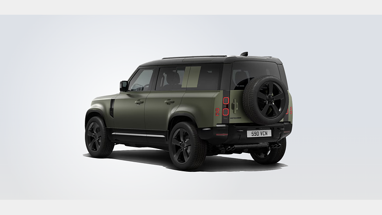 2025 SKLADOVÉ VOZIDLÁ Land Rover Defender 110 Faroe Green 5.0L V8 425PS P425 V8 X-Dynamic HSE AWD Auto