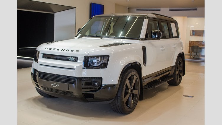 2025 New Land Rover Defender 110 Fuji White 8 Speed Automatic  PHEV