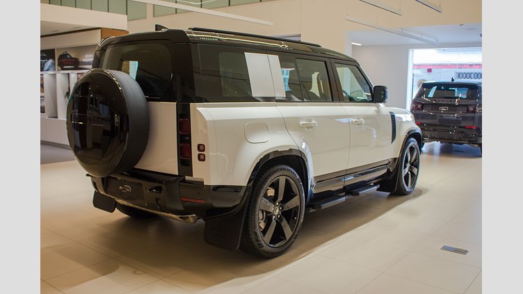 2025 New Land Rover Defender 110 Fuji White 8 Speed Automatic  PHEV