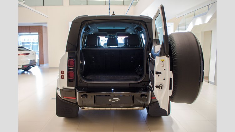 2025 New Land Rover Defender 110 Fuji White 8 Speed Automatic  PHEV