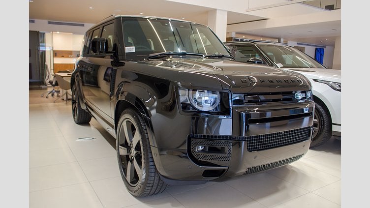 2025 New Land Rover Defender 110 Santorini Black 8 Speed Automatic PHEV