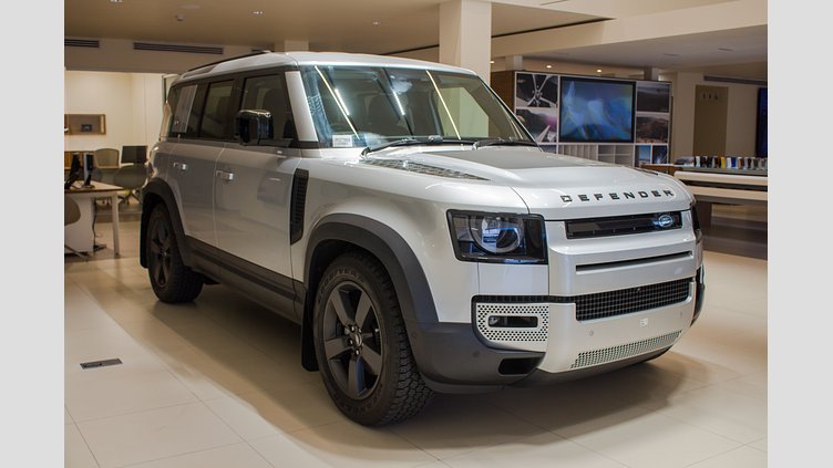2025 New Land Rover Defender 110 Hakuba Silver 8 Speed Automatic SE