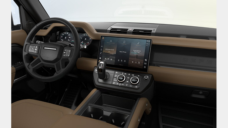 2026 SKLADOVÉ VOZIDLÁ Land Rover Defender 110 Zelená Woolstone D350  MHEV AUTOMAT AWD X-Dynamic HSE