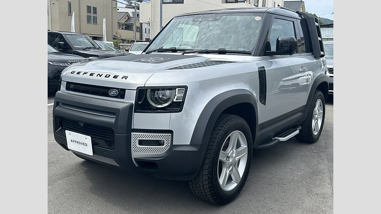 2023 認定中古車 Land Rover Defender 90 ハクバシルバー P300 AWD（AT） SE