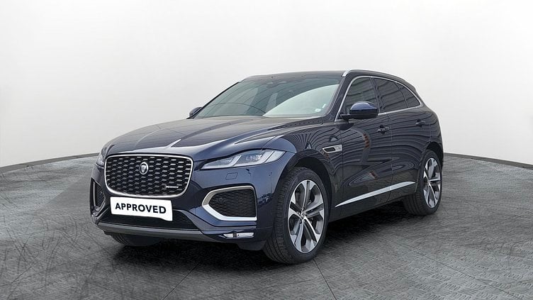 2024 Approved Jaguar F-Pace Portofino Blue 3.0D I6 300 PS AWD Auto R-DYNAMIC SE