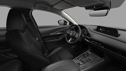 2025 Uusi Mazda CX-30 Jet Black 2.5 M Hybrid e-Skyactiv G AT Centre-line (5)