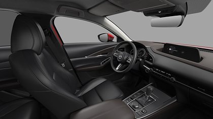 2025 NAUJI AUTOMOBILIAI Mazda CX-30 Soul Red Crystal 2.5 M Hybrid e-Skyactiv G AT Takumi (4)