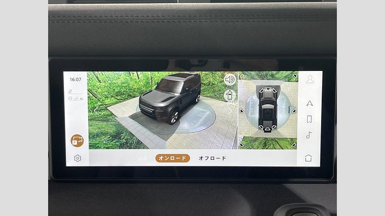 2023 認定中古車 Land Rover Defender 110 サントリーニブラック D300 AWD（AT） X-DYNAMIC SE