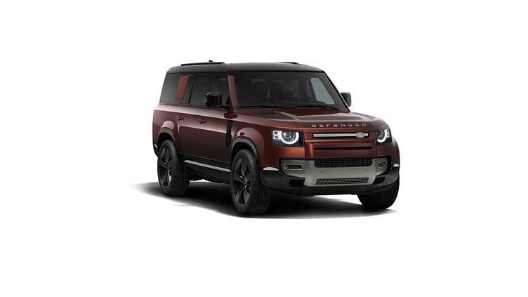 2025 Nuevo Land Rover Defender 130 Sedona Red P400 Gasolina MHEV X-Dynamic SE