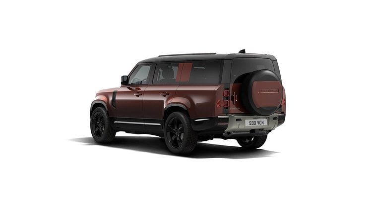 2025 Nuevo Land Rover Defender 130 Sedona Red P400 Gasolina MHEV X-Dynamic SE