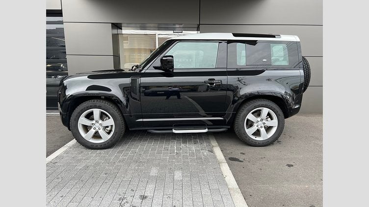 2023 認定中古車 Land Rover Defender 90 サントリーニブラック P300 AWD（AT） SE