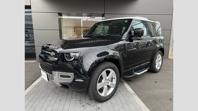 2023 認定中古車 Land Rover Defender 90 サントリーニブラック P300 AWD（AT） SE