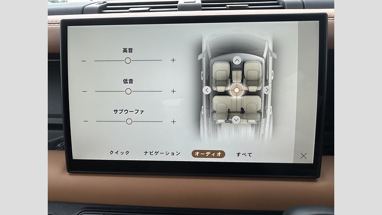 2024 認定中古車 Land Rover Defender 110 サントリーニブラック D300 AWD（AT） X-DYNAMIC HSE