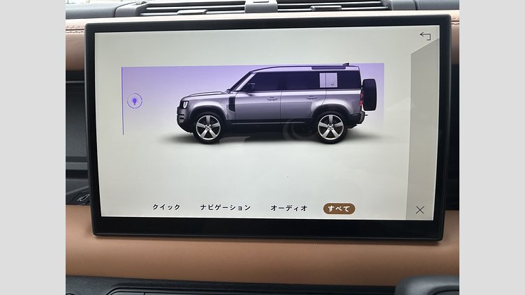 2024 認定中古車 Land Rover Defender 110 サントリーニブラック D300 AWD（AT） X-DYNAMIC HSE