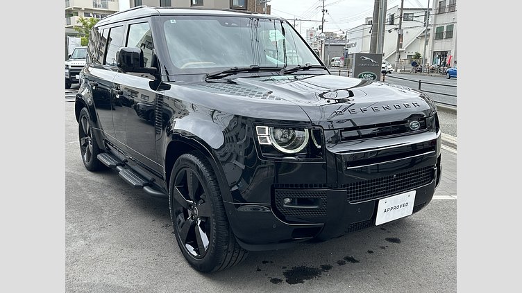2024 認定中古車 Land Rover Defender 110 サントリーニブラック D300 AWD（AT） X-DYNAMIC HSE