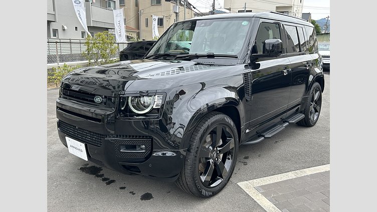 2024 認定中古車 Land Rover Defender 110 サントリーニブラック D300 AWD（AT） X-DYNAMIC HSE