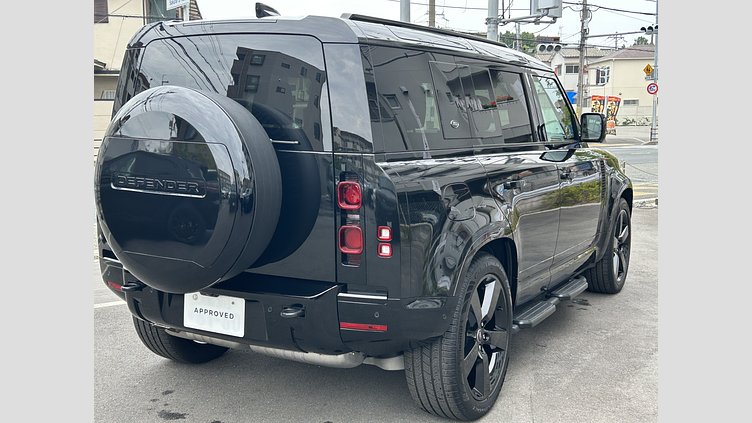2024 認定中古車 Land Rover Defender 110 サントリーニブラック D300 AWD（AT） X-DYNAMIC HSE