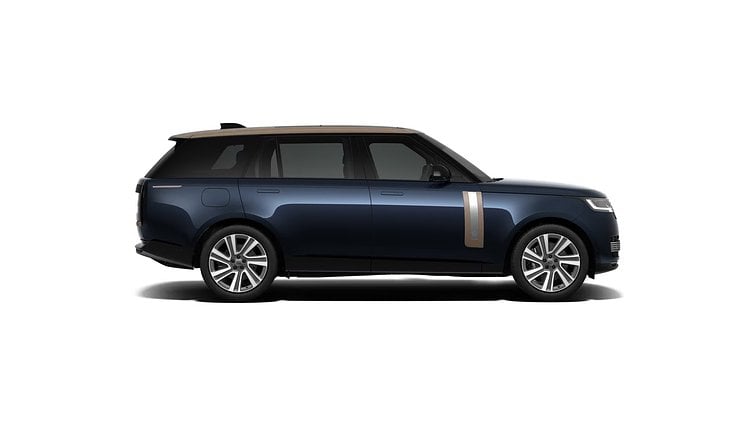 2025 New Land Rover Range Rover Constellation Blue - Gloss finish P460e Petrol Plug-in Hybrid Long Wheelbase SV