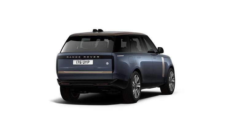 2025 New Land Rover Range Rover Constellation Blue - Gloss finish P460e Petrol Plug-in Hybrid Long Wheelbase SV