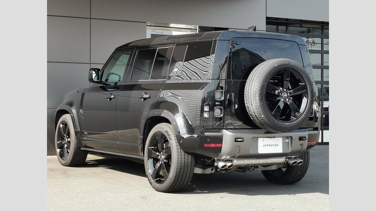 2024 認定中古車 Land Rover Defender 110 サントリーニブラック P525 AWD (AT) V8