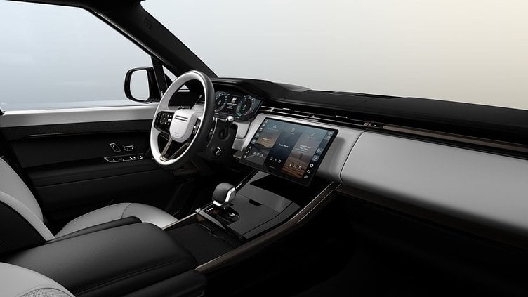 2025 Új Land Rover Range Rover Sport Santorini Black 3,0 LITERES, HATHENGERES 460 LE PLUG-IN HYBRID BENZINMOTOR (AUTOMATA) Dynamic HSE