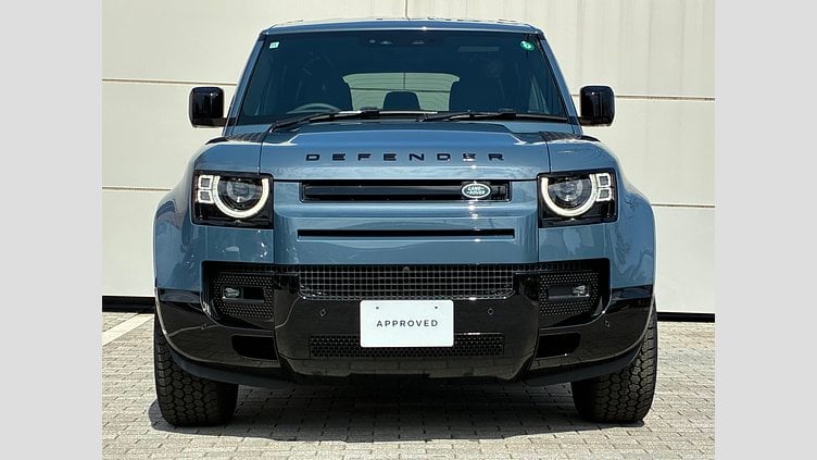 2025 認定中古車 Land Rover Defender 110 タスマンブルー P300 ガソリン X-Dynamic SE