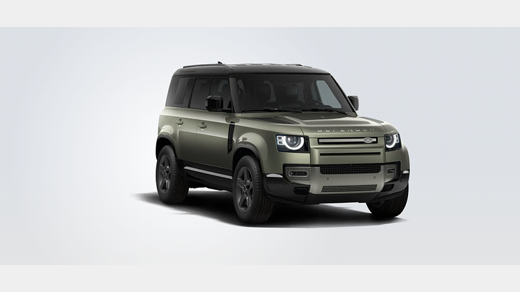 2025 New Land Rover Defender 110 Pangea Green 3.0 litre i6D​ Defender 110 3.0D I6 250PS AWD Auto X-Dynamic SE