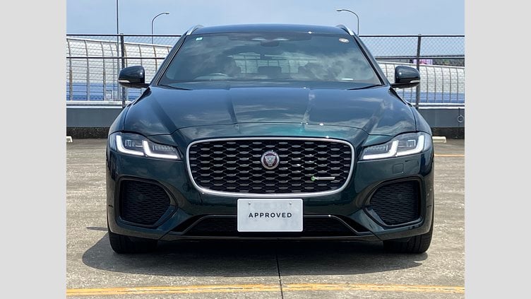 2022 認定中古車 Jaguar XF ブリティッシュレーシンググリーン P250 RWD（オートマチック） SPORTBRAKE R-DYNAMIC SE