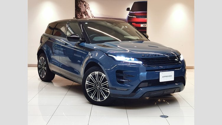 2024 認定中古車 Land Rover Range Rover Evoque トライベッカブルー P250（ガソリン） スタンダードホイールベース DYNAMIC HSE