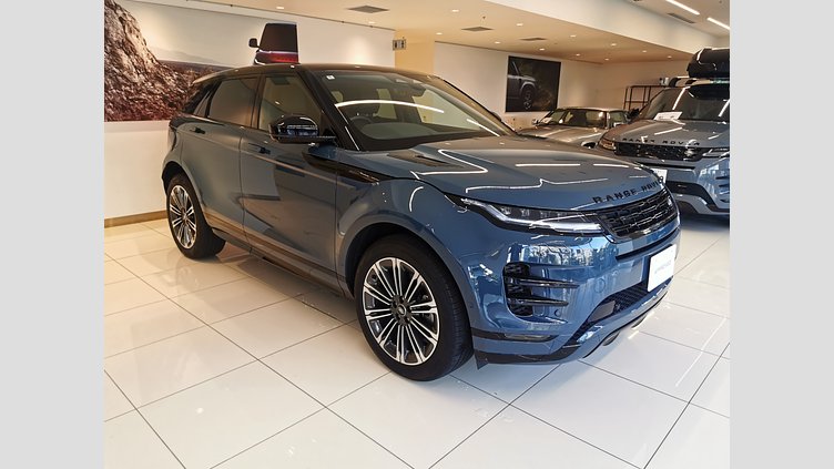 2024 認定中古車 Land Rover Range Rover Evoque トライベッカブルー P250（ガソリン） スタンダードホイールベース DYNAMIC HSE