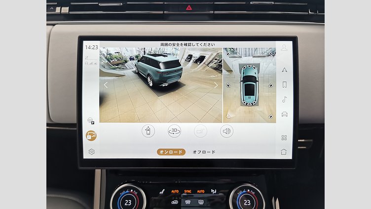 2023 認定中古車 Land Rover Range Rover Sport ジオラグリーン 3.0リッター6気筒400PSターボチャージドガソリンMHEV（オートマチック） FIRST EDITION