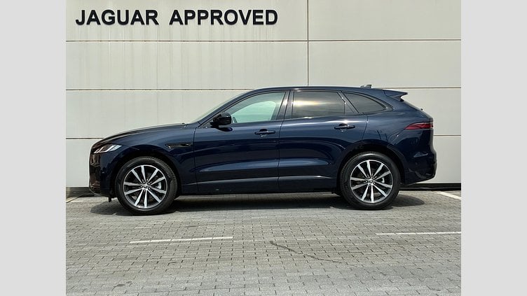 2025 認定中古車 Jaguar F-Pace ポルトフィーノブルー D200 AWD（オートマチック）MHEV R-DYNAMIC SE