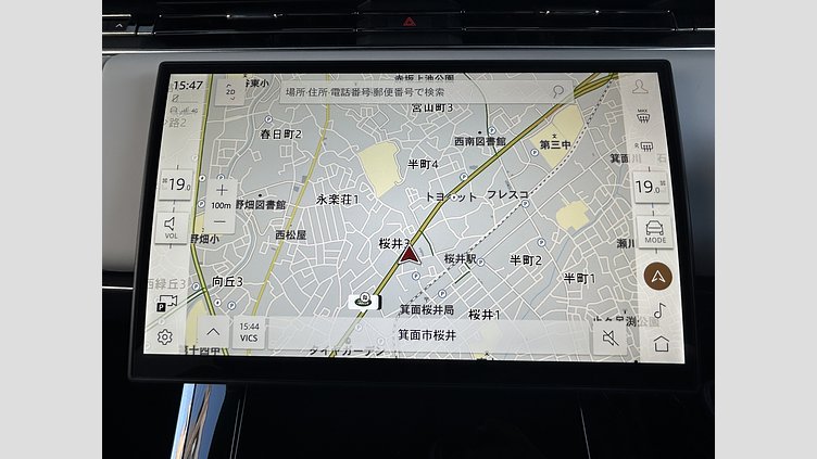 2025 認定中古車 Land Rover Range Rover Sport サントリーニブラック P550eプラグインハイブリッド（ガソリン）  Dynamic SE