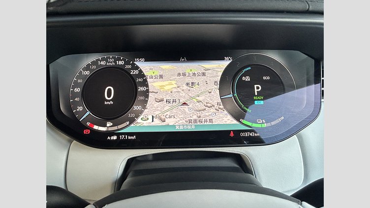 2025 認定中古車 Land Rover Range Rover Sport サントリーニブラック P550eプラグインハイブリッド（ガソリン）  Dynamic SE
