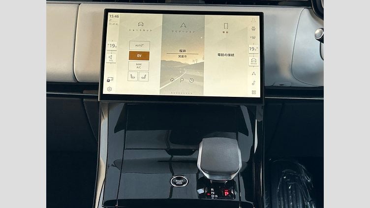 2025 認定中古車 Land Rover Range Rover Sport サントリーニブラック P550eプラグインハイブリッド（ガソリン）  Dynamic SE