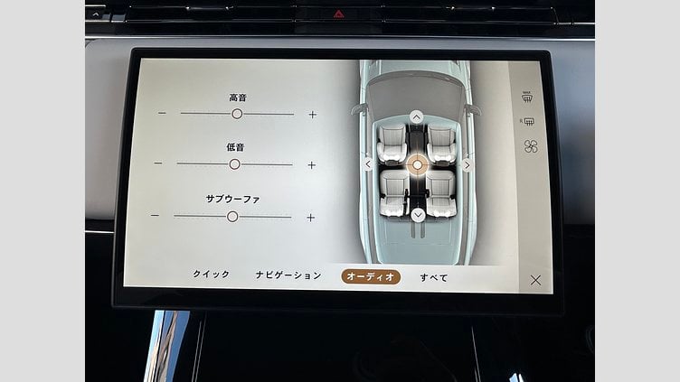 2025 認定中古車 Land Rover Range Rover Sport サントリーニブラック P550eプラグインハイブリッド（ガソリン）  Dynamic SE