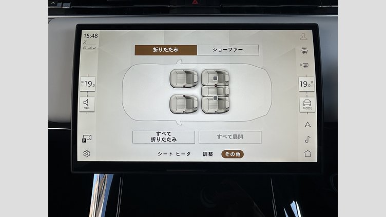 2025 認定中古車 Land Rover Range Rover Sport サントリーニブラック P550eプラグインハイブリッド（ガソリン）  Dynamic SE