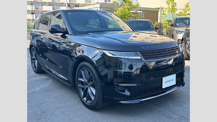 2025 認定中古車 Land Rover Range Rover Sport サントリーニブラック P550eプラグインハイブリッド（ガソリン）  Dynamic SE