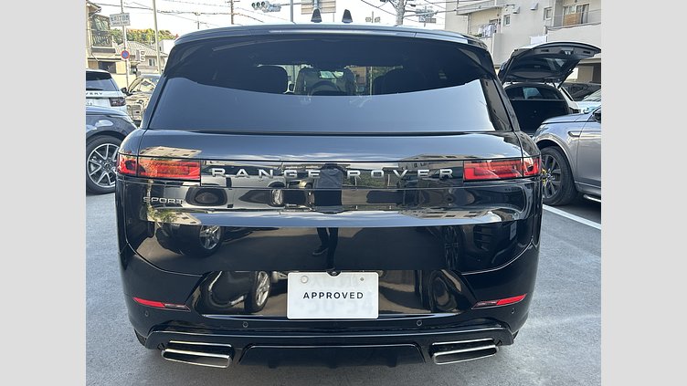 2025 認定中古車 Land Rover Range Rover Sport サントリーニブラック P550eプラグインハイブリッド（ガソリン）  Dynamic SE