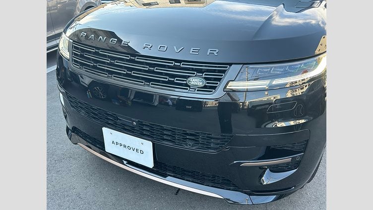 2025 認定中古車 Land Rover Range Rover Sport サントリーニブラック P550eプラグインハイブリッド（ガソリン）  Dynamic SE