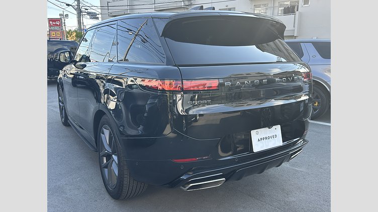 2025 認定中古車 Land Rover Range Rover Sport サントリーニブラック P550eプラグインハイブリッド（ガソリン）  Dynamic SE