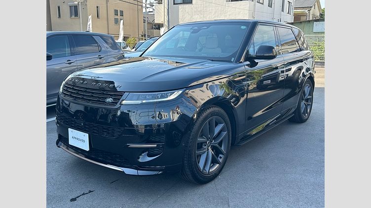 2025 認定中古車 Land Rover Range Rover Sport サントリーニブラック P550eプラグインハイブリッド（ガソリン）  Dynamic SE