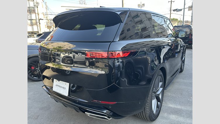 2025 認定中古車 Land Rover Range Rover Sport サントリーニブラック P550eプラグインハイブリッド（ガソリン）  Dynamic SE
