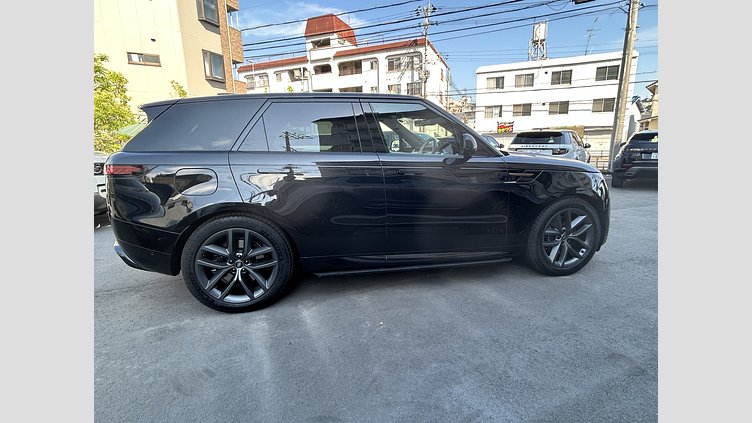 2025 認定中古車 Land Rover Range Rover Sport サントリーニブラック P550eプラグインハイブリッド（ガソリン）  Dynamic SE