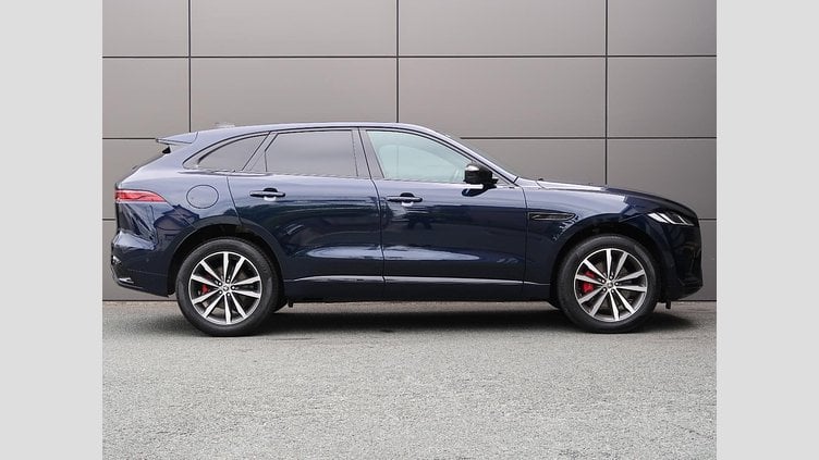2024 認定中古車 Jaguar F-Pace ポルトフィーノブルー D204 AWD（オートマチック）MHEV R-DYNAMIC SE